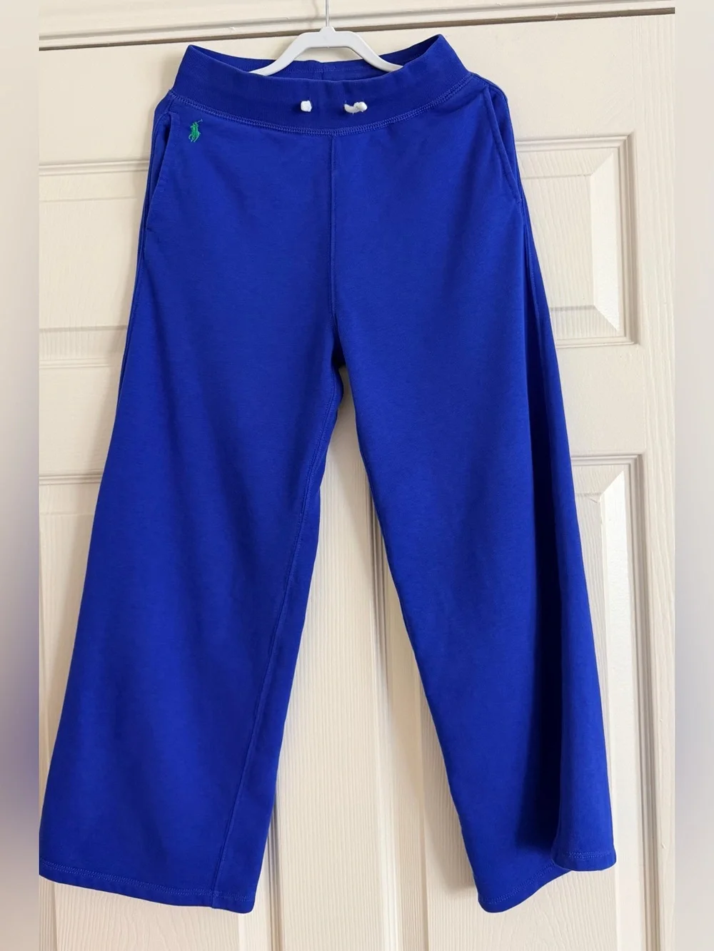 Ralph Lauren Royal Blue Polo Bear Sweatshirt & Sweatpants Set Sz.10-12